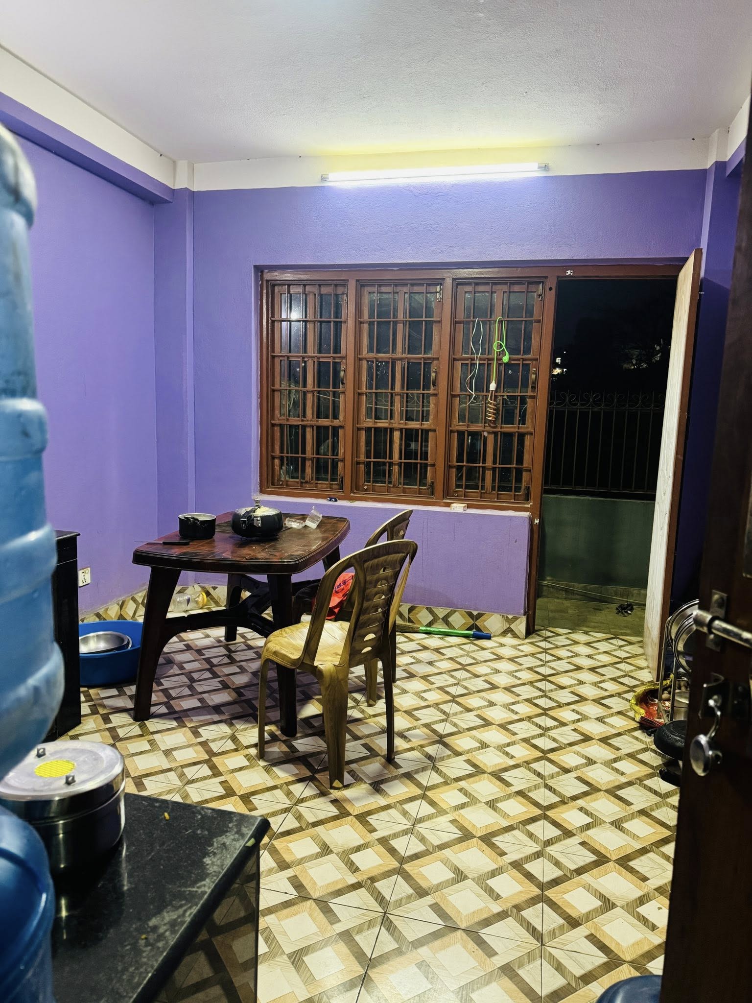 flat with 2 bedrooms, one kitchen, and a bathroom is available for rent in Balkumari Imadol