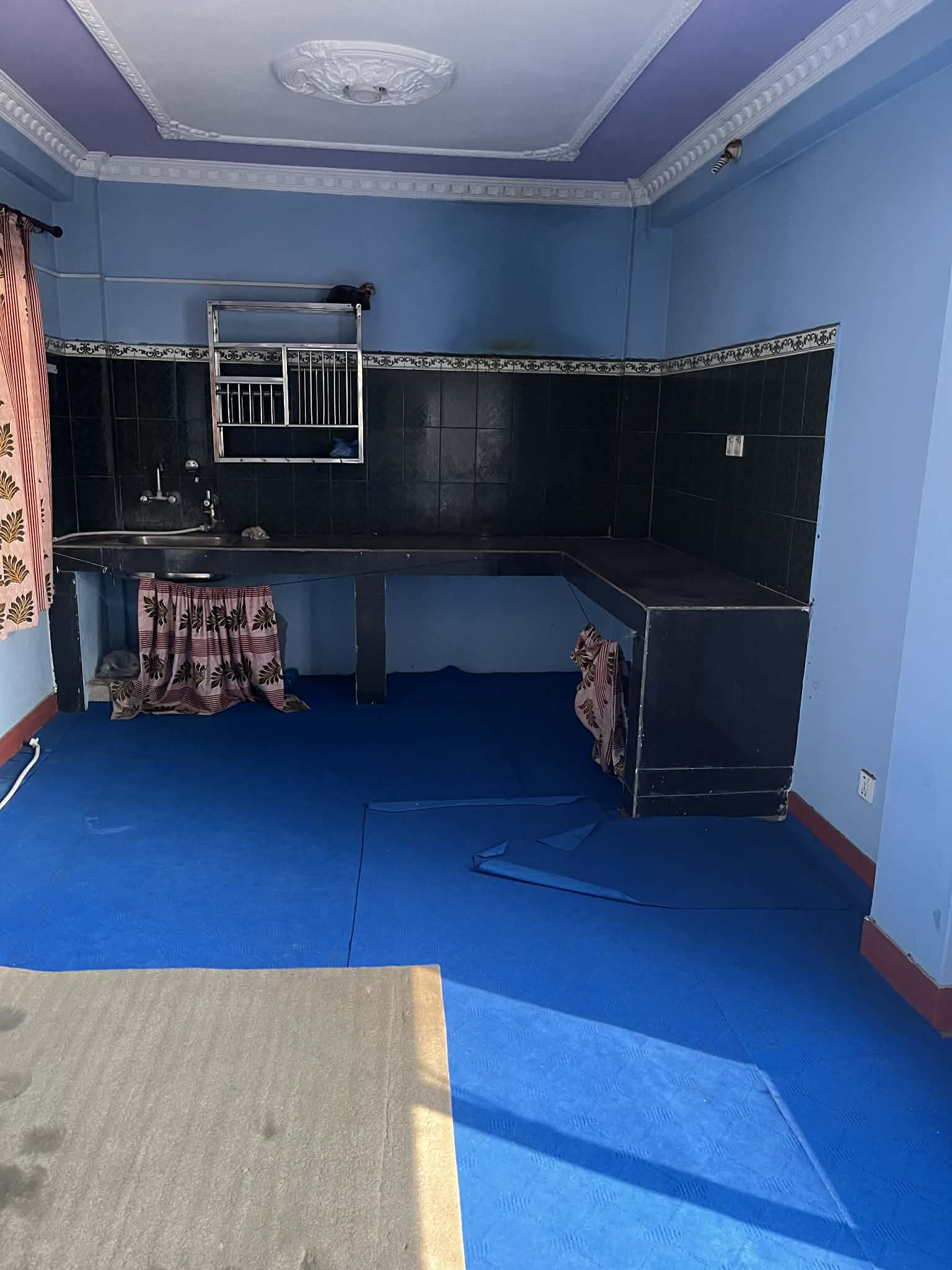 # 3BHK Flat With 2 Attached Bathroom .