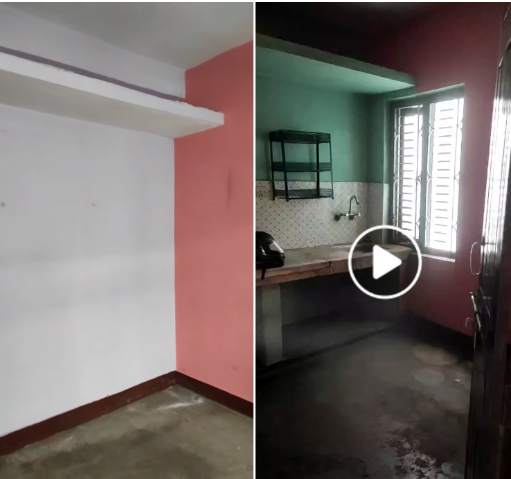 1BK on Rent at Gusingal Chowk, Kupondole(Near Nagarjuna Academy).